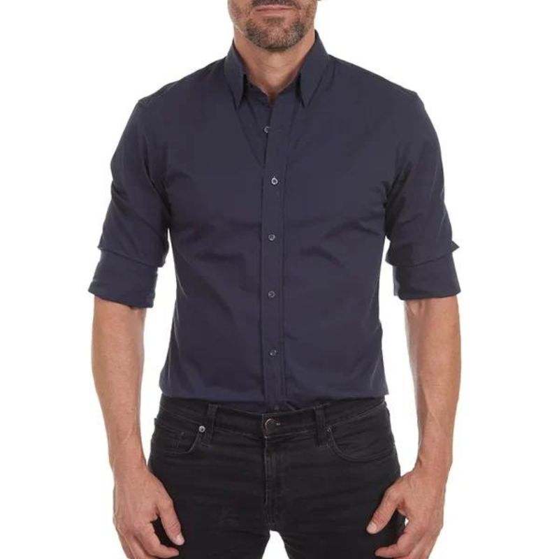 Dustin - Knitterfreies Hemd mit Zip-Verschluss
