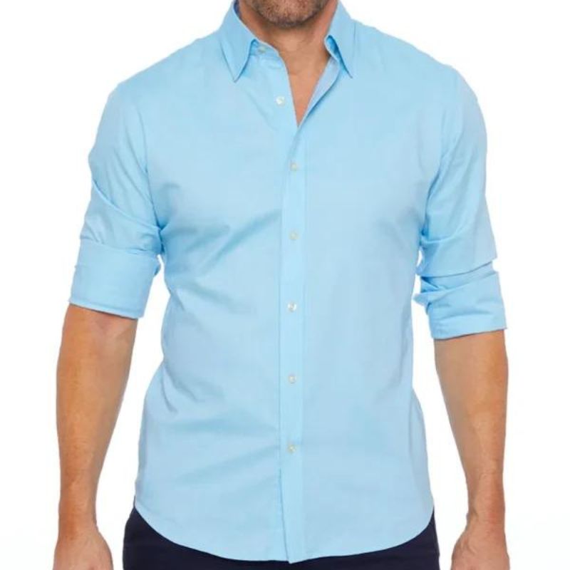 Dustin - Knitterfreies Hemd mit Zip-Verschluss