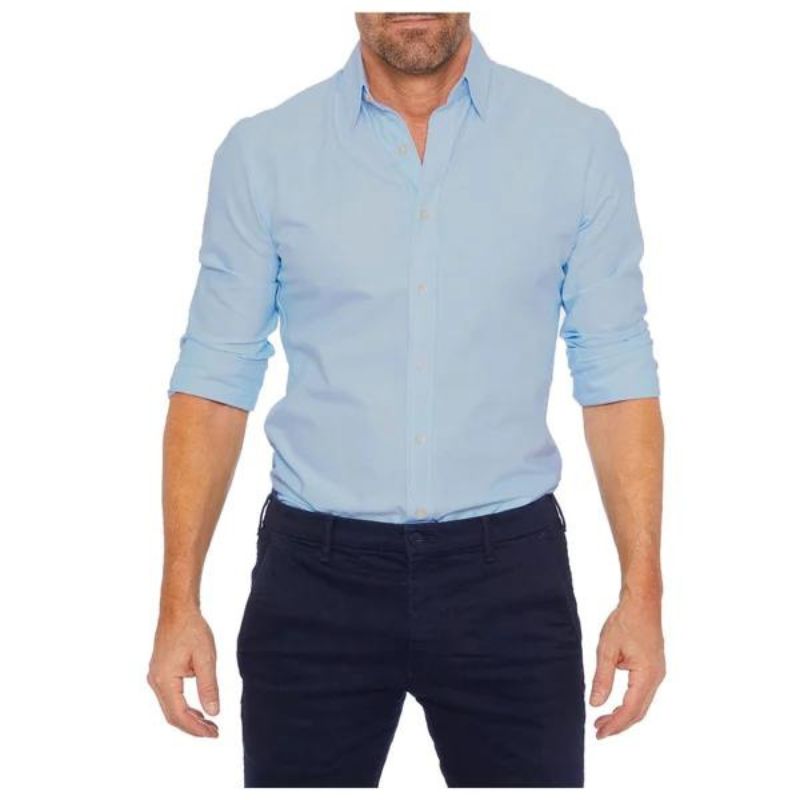 Dustin - Knitterfreies Hemd mit Zip-Verschluss