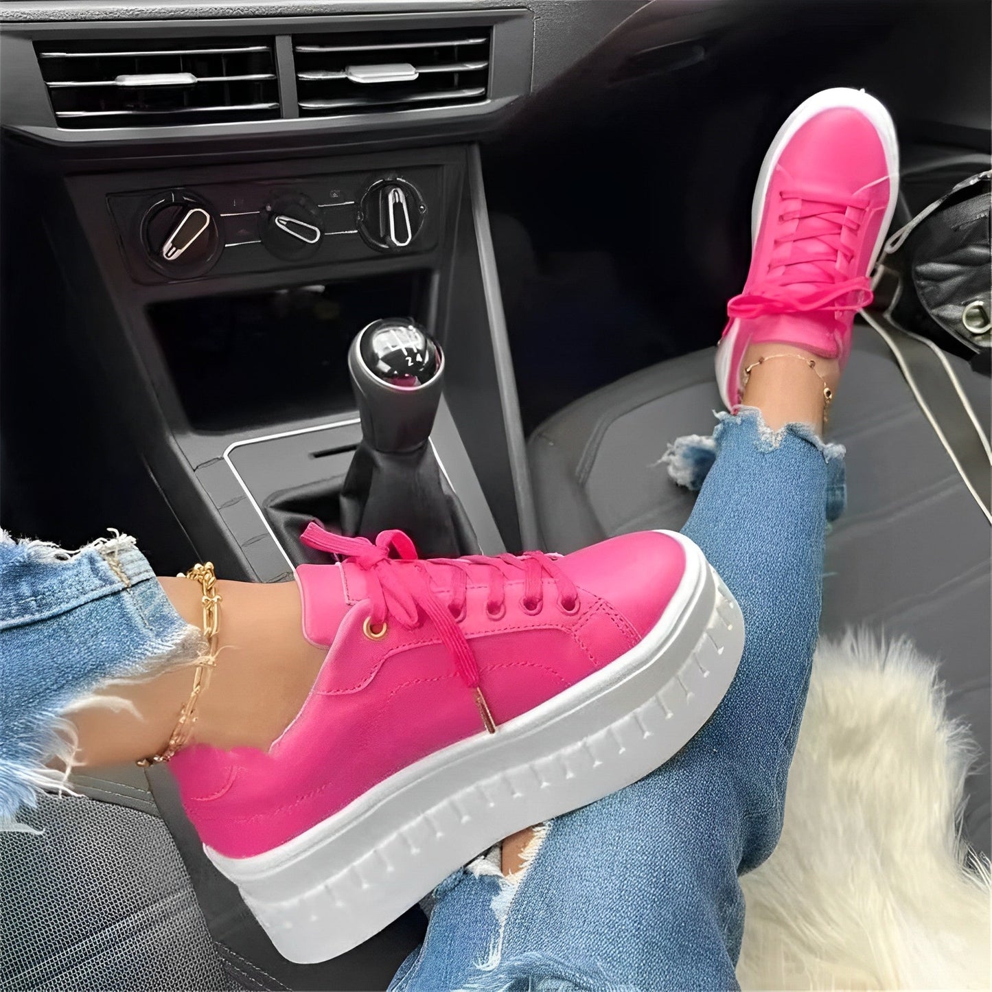 Valerie - Damen-Sneaker mit hoher Sohle