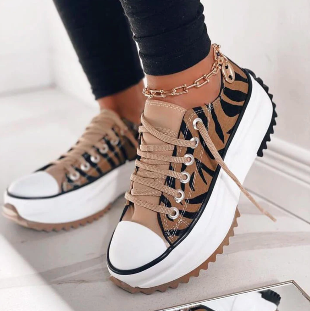 Emily – Plateau-Sneaker mit dicker Sohle