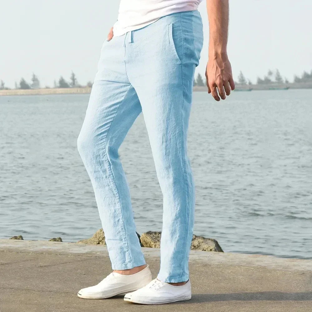 Josh – Leichte Leinenhose für den Sommer