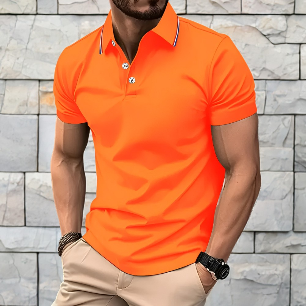 Crosby - Bequemes Herren-Kurzarm-Poloshirt