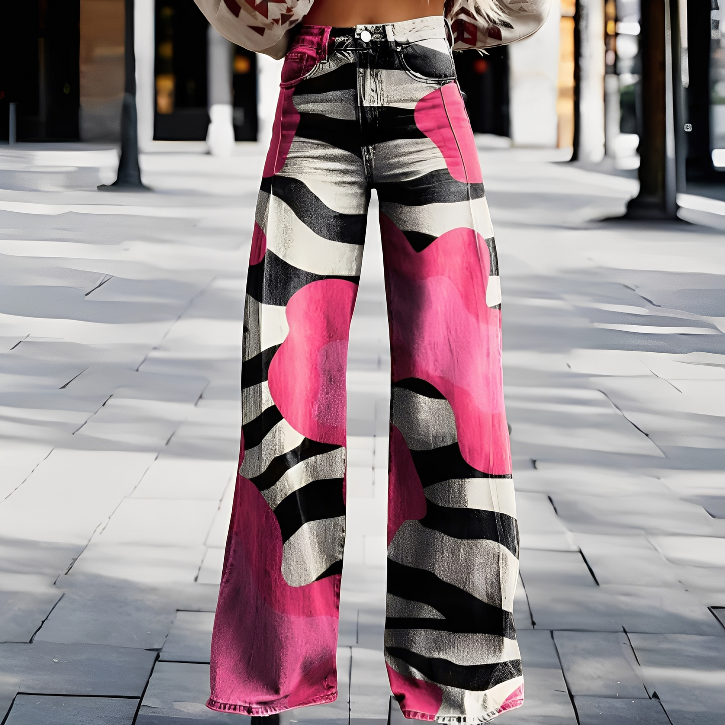 Briley - Schicke, modische Damenhosen mit weitem Bein