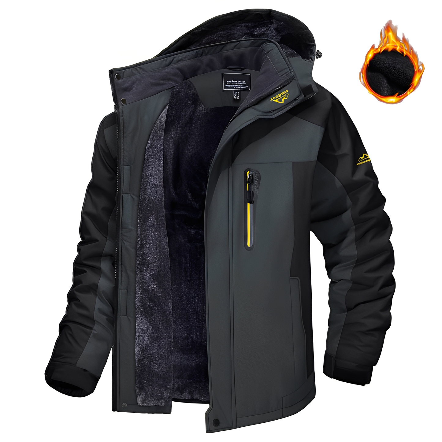 Felix - Moderne Skijacke für Herren im Winter