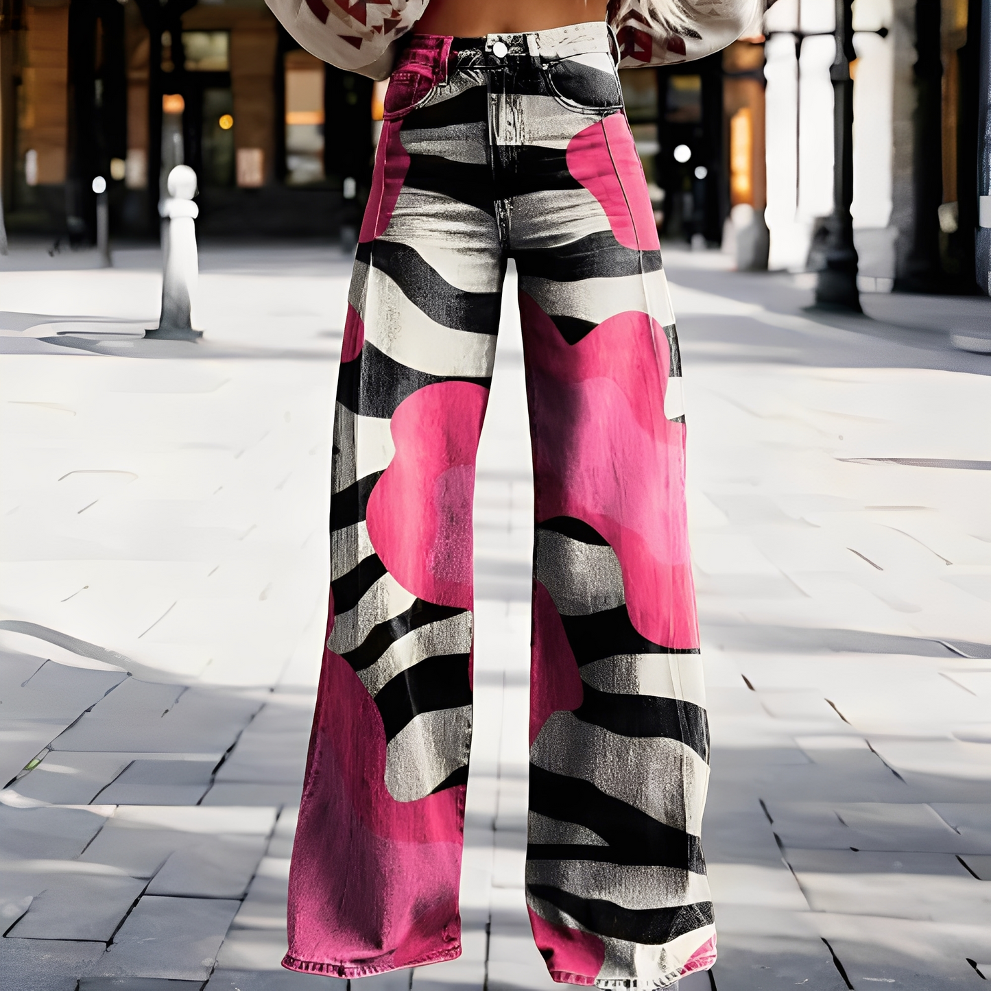 Briley - Schicke, modische Damenhosen mit weitem Bein