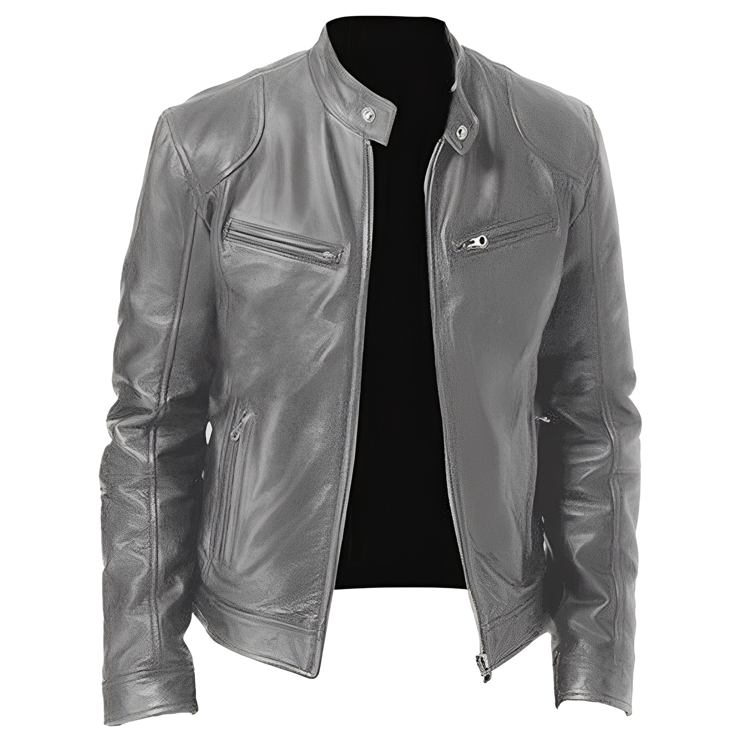 Jaron - Aktuelle Herrenjacke aus Kunstleder