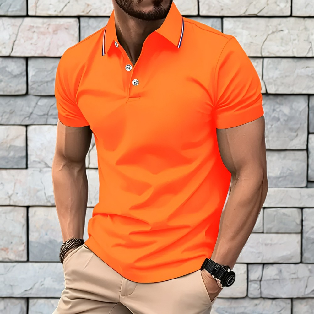 Crosby - Bequemes Herren-Kurzarm-Poloshirt