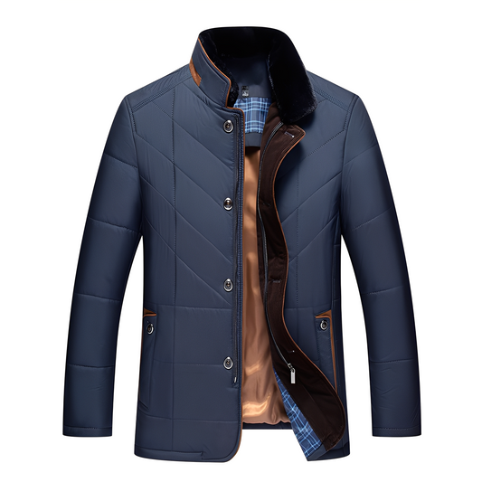 Rodney – Modische, gepolsterte Herrenjacke mit Knöpfen
