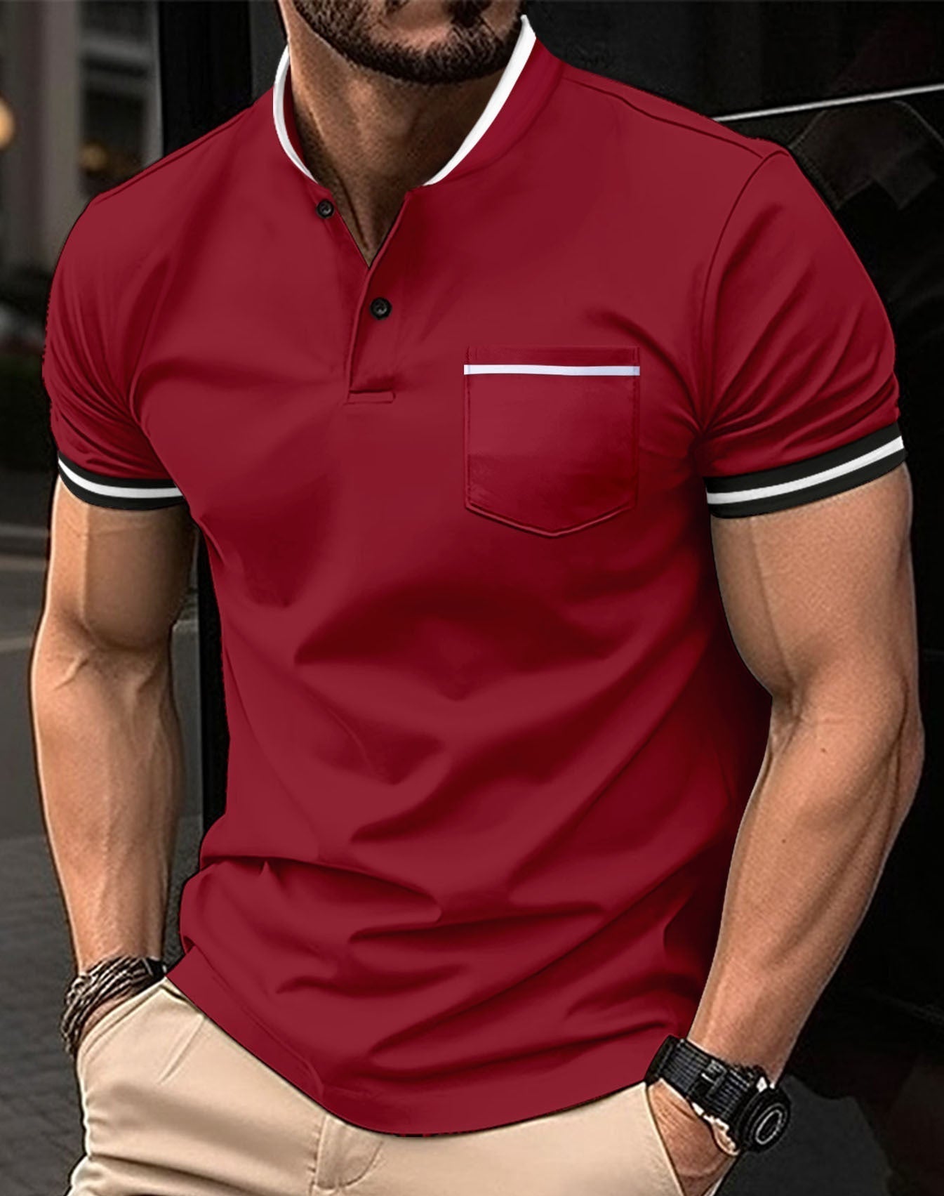 Teodor - Bequemes Herren-Baumwoll-Polo-Shirt