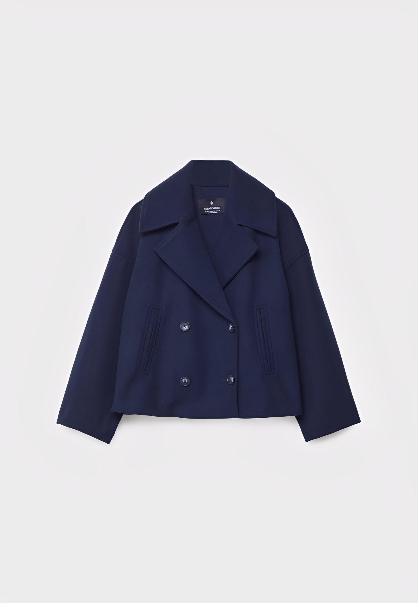Claire – Kurze Schicke Zweireihige Jacke