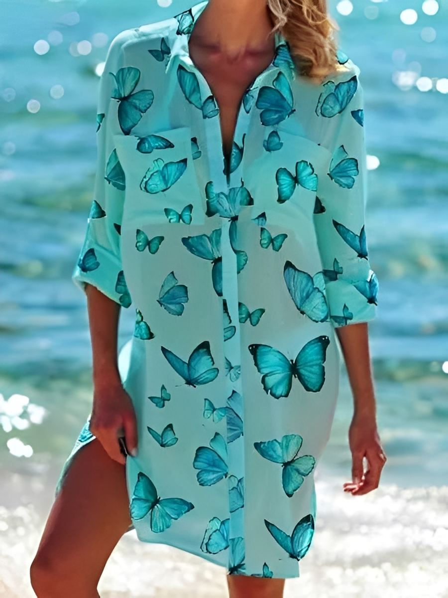 Emely - Bequemes, locker geschnittenes Damenkleid