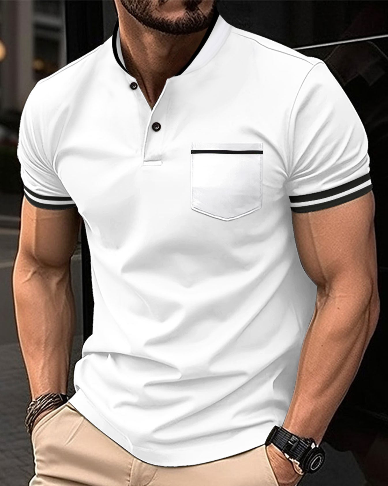 Teodor - Bequemes Herren-Baumwoll-Polo-Shirt