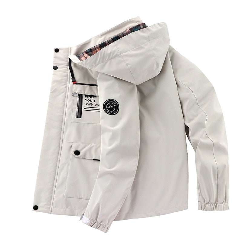 Luke – Wasserdichte Jacke aus Titan