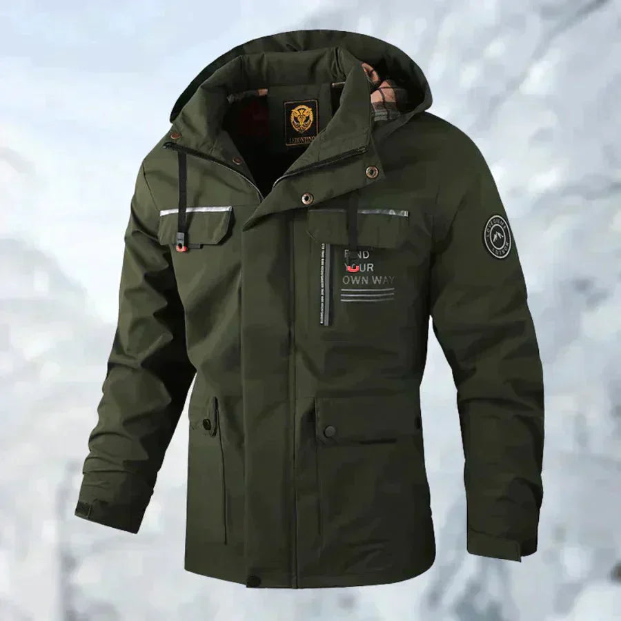 Luke – Wasserdichte Jacke aus Titan