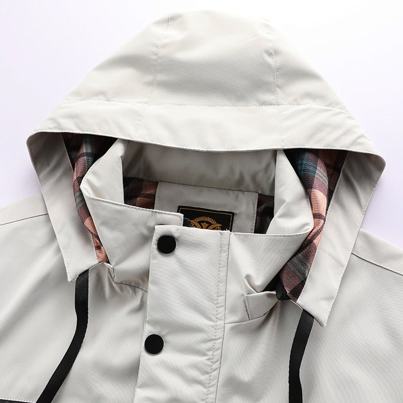 Luke – Wasserdichte Jacke aus Titan