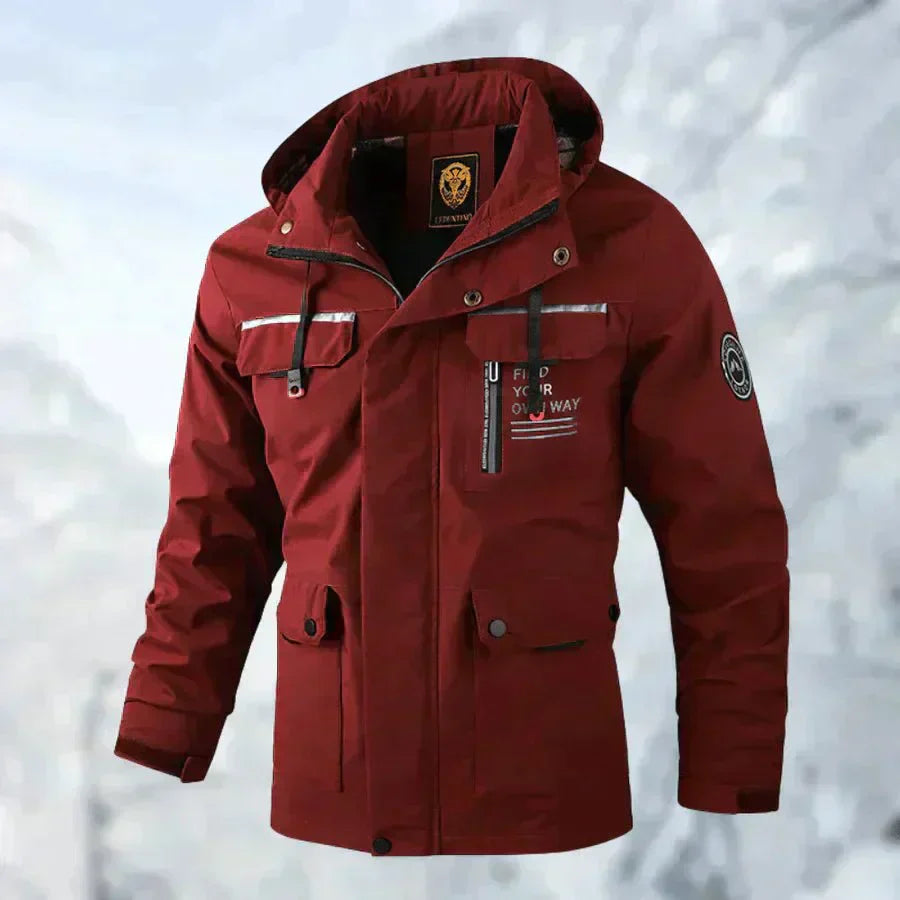 Luke – Wasserdichte Jacke aus Titan