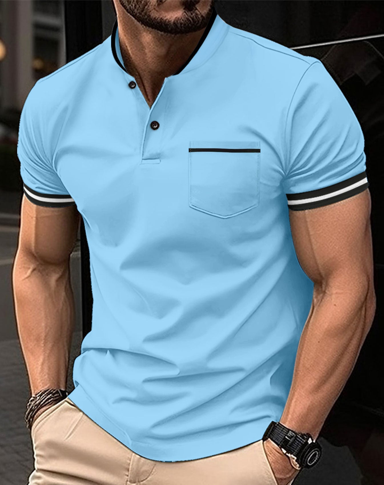 Teodor - Bequemes Herren-Baumwoll-Polo-Shirt