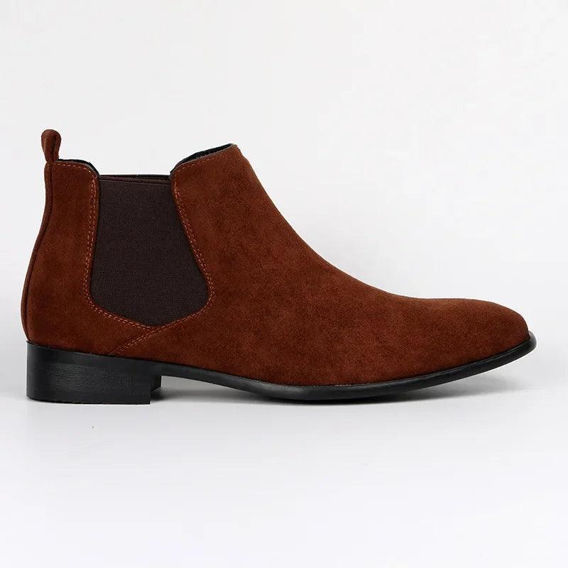 George – Herren Chelsea Stiefel im Wildleder-Stil
