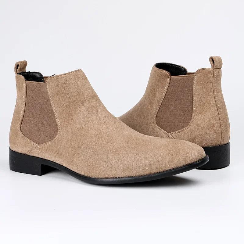 George – Herren Chelsea Stiefel im Wildleder-Stil