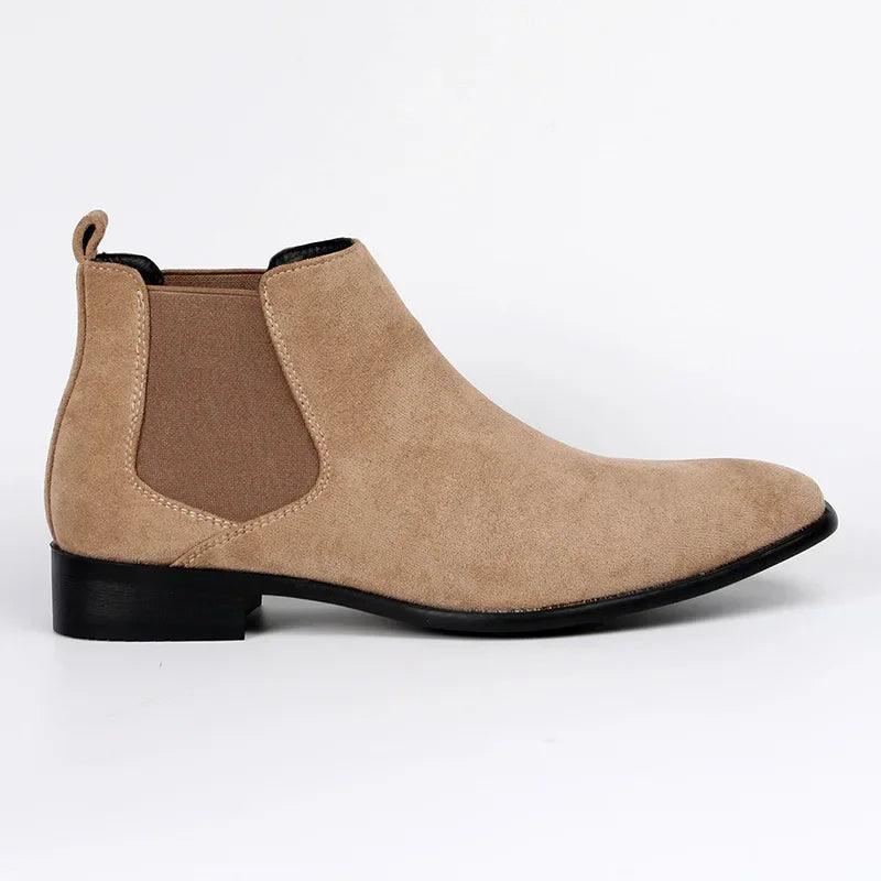 George – Herren Chelsea Stiefel im Wildleder-Stil