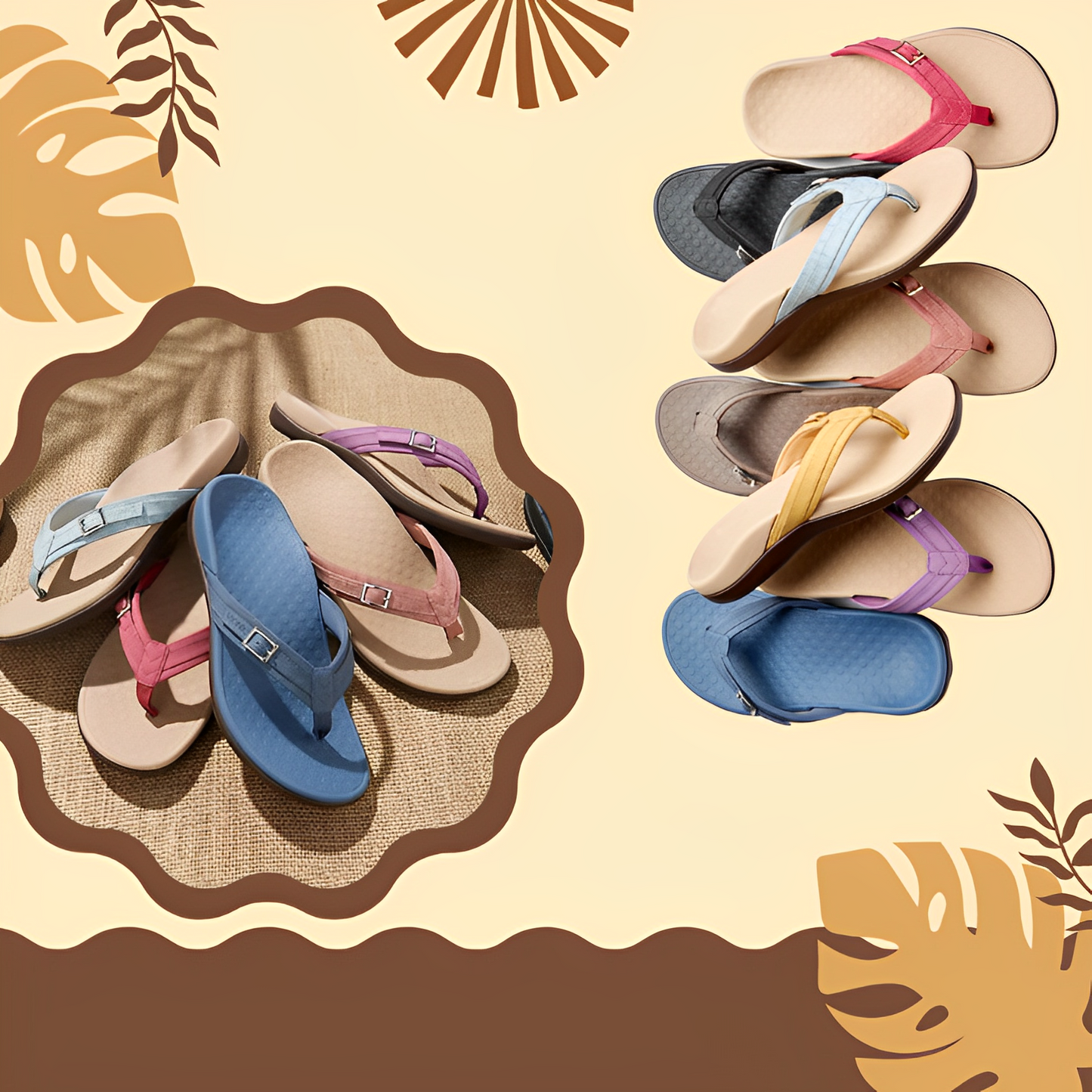 Daisy – Orthopädische Sandalen Damen