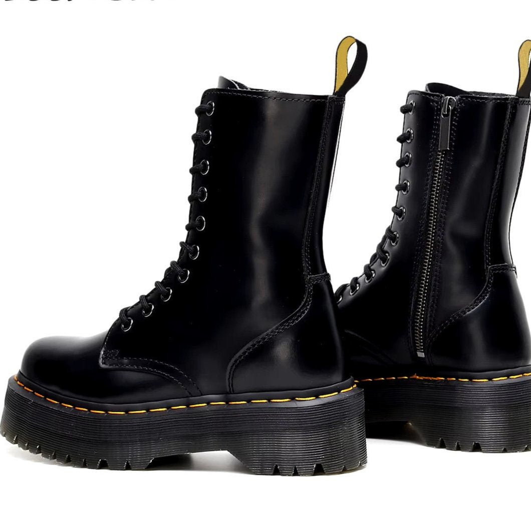 Edda – Winterstiefel mit Profilsohle & Reißverschluss