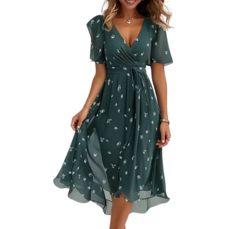 Robyn – Sexy Sommerkleid mit V-Ausschnitt