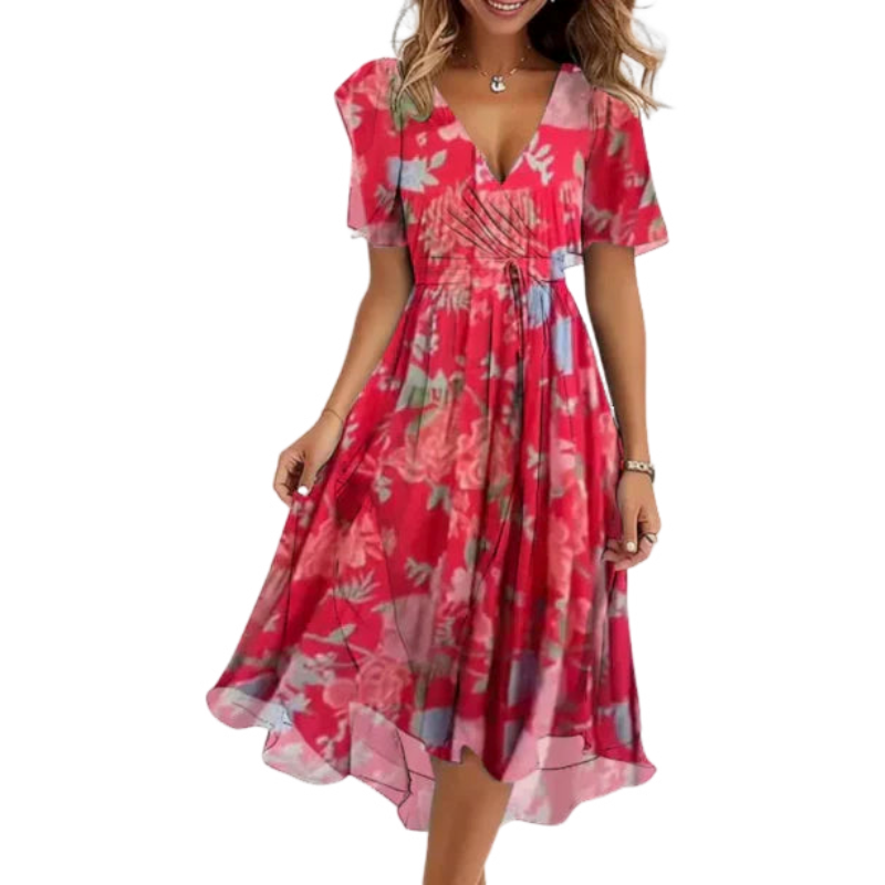 Robyn – Sexy Sommerkleid mit V-Ausschnitt