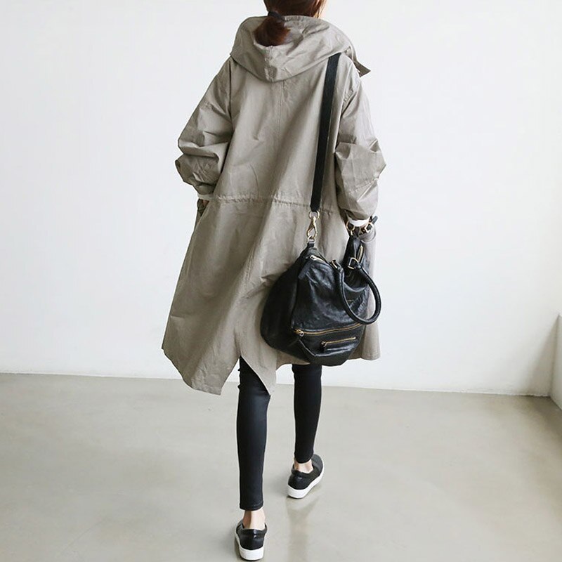 Maren – Damen Trenchcoat Leicht Wasserdicht