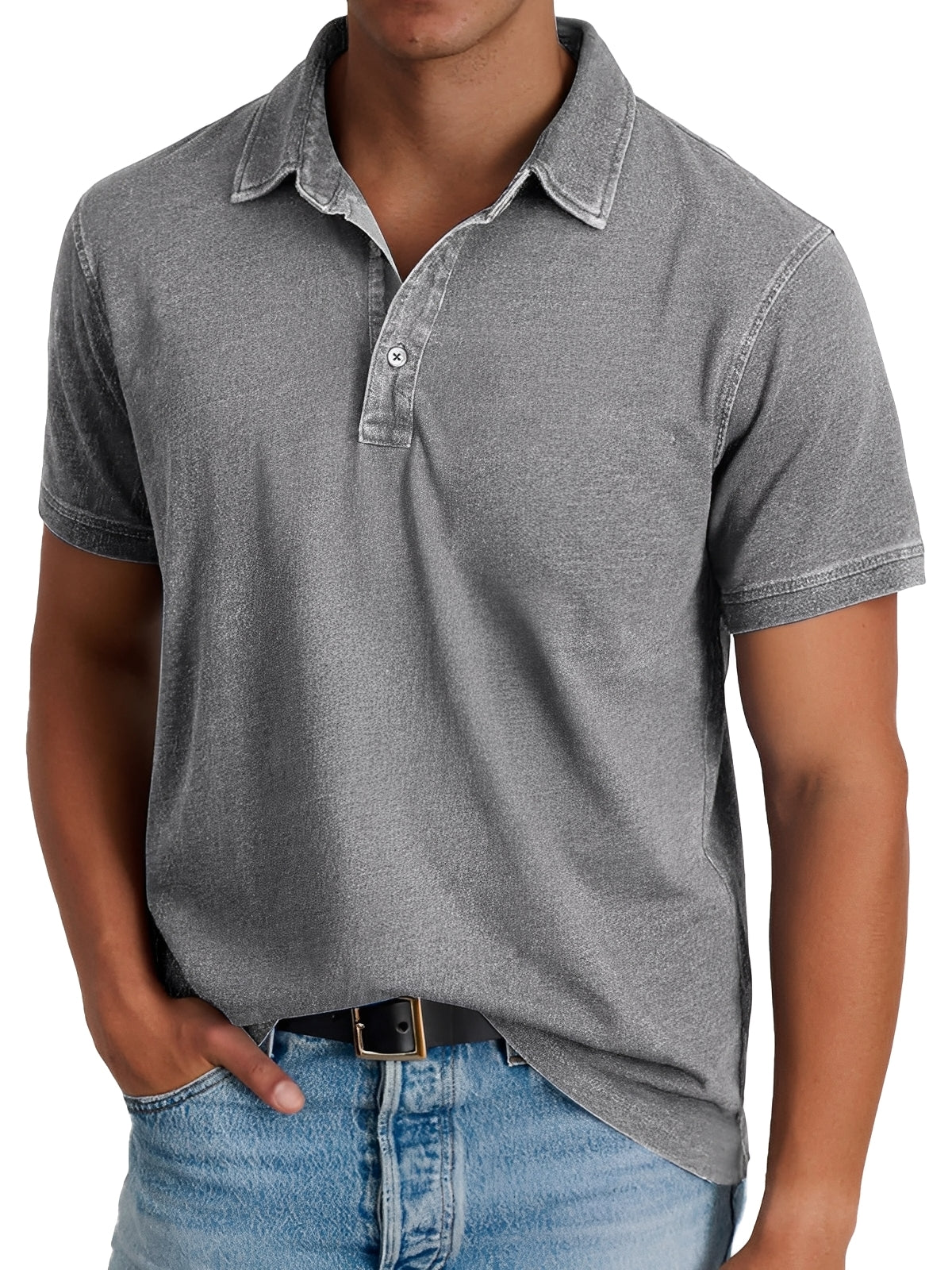 Darrell - Lässiges, modernes Herren-Poloshirt