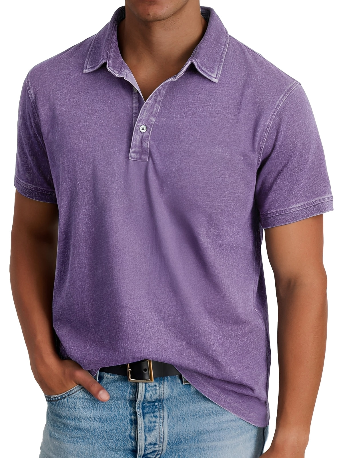 Darrell - Lässiges, modernes Herren-Poloshirt