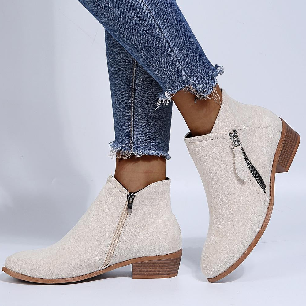 Elizabeth - Schicke Wildlederstiefel für Frauen