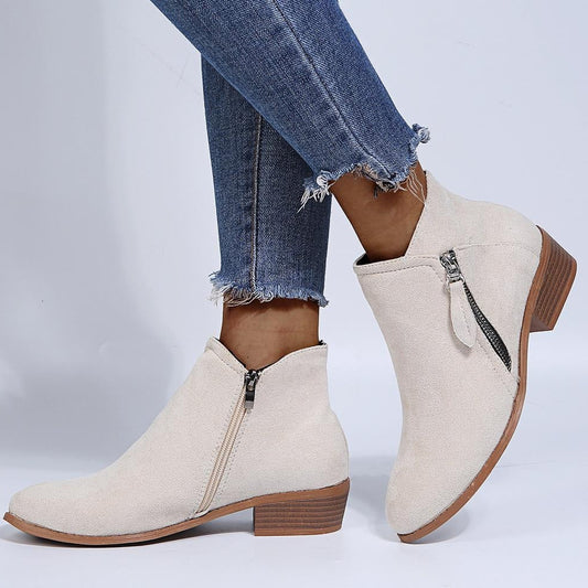 Elizabeth - Schicke Wildlederstiefel für Frauen