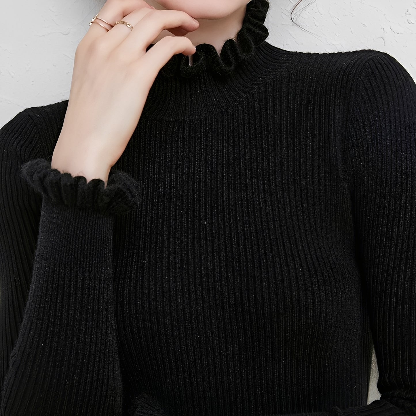Keitha - Eng sitzender Damenpullover aus Kaschmir