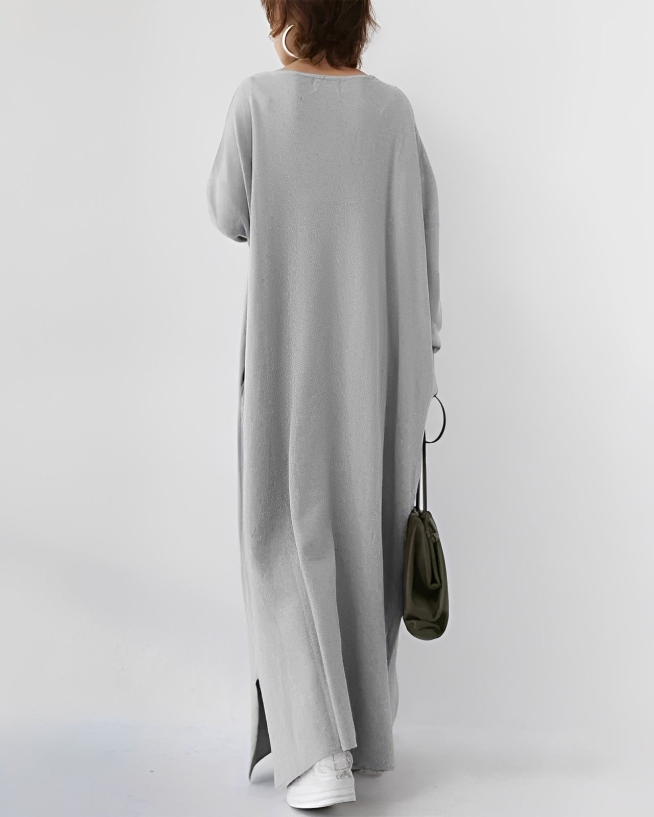 Eliana – Langärmeliges langes Kleid