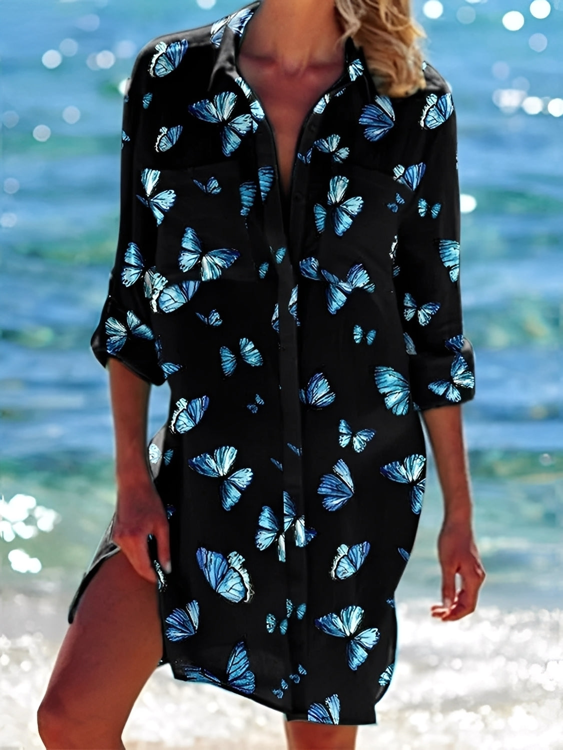 Emely - Bequemes, locker geschnittenes Damenkleid