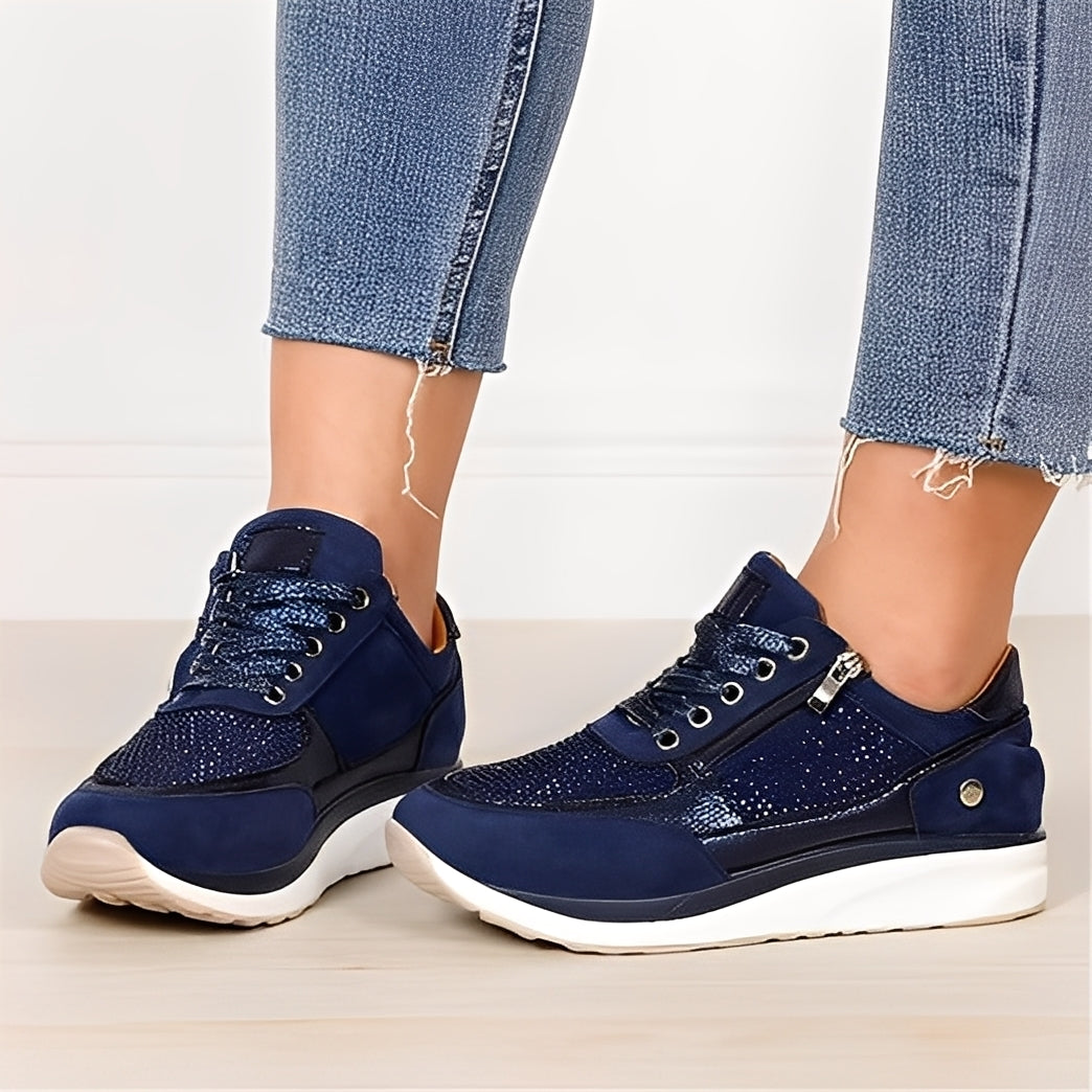 Melanie - Damen-Sneaker mit Reißverschluss