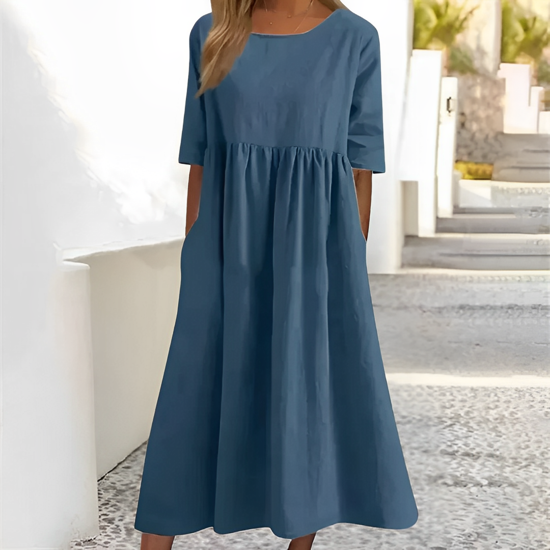 Niva – Luftiges Midikleid für warme Tage