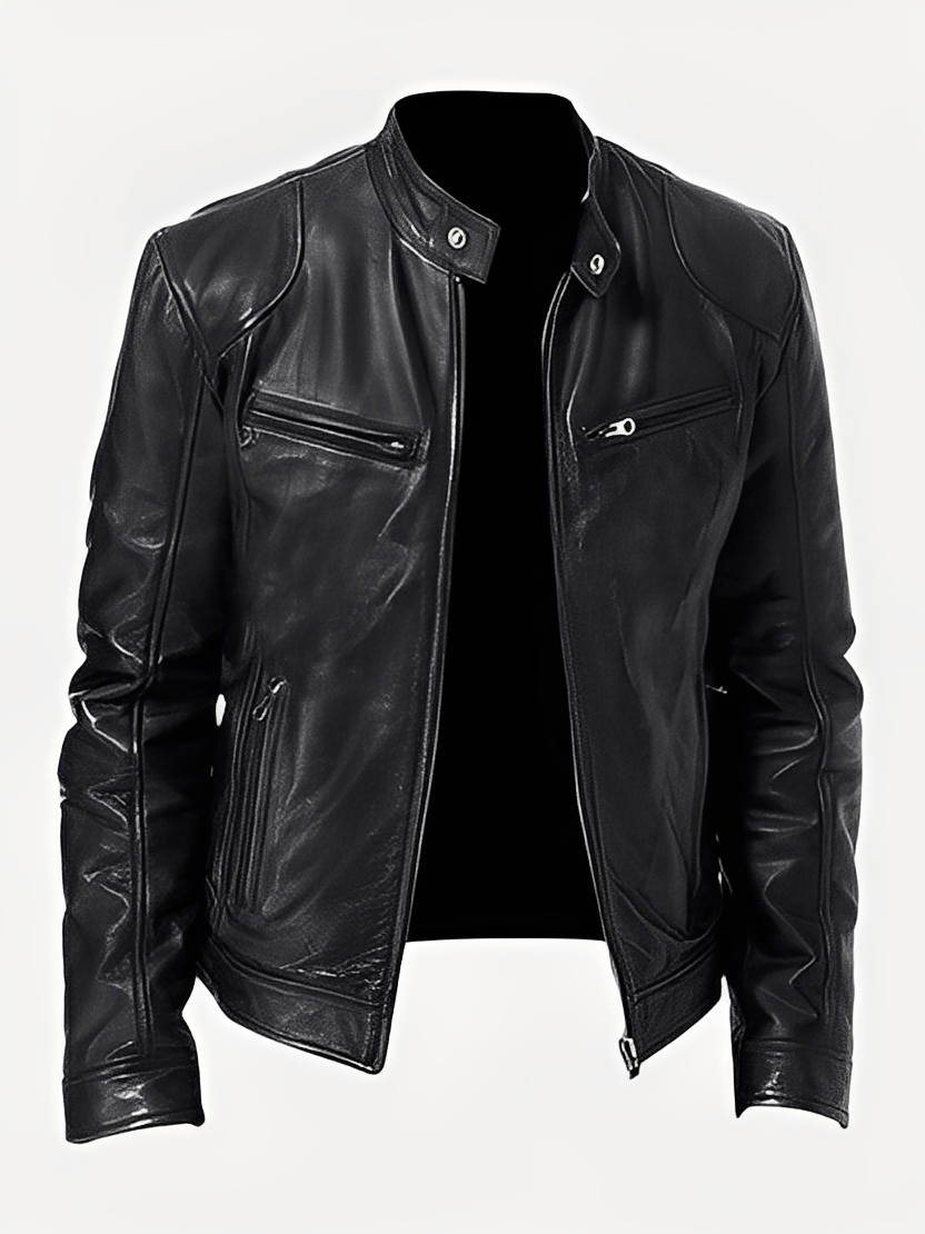 Clifford - Zeitlose und vielseitige Herren-Lederjacke