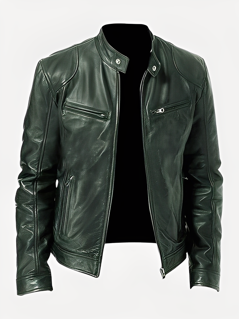 Clifford - Zeitlose und vielseitige Herren-Lederjacke