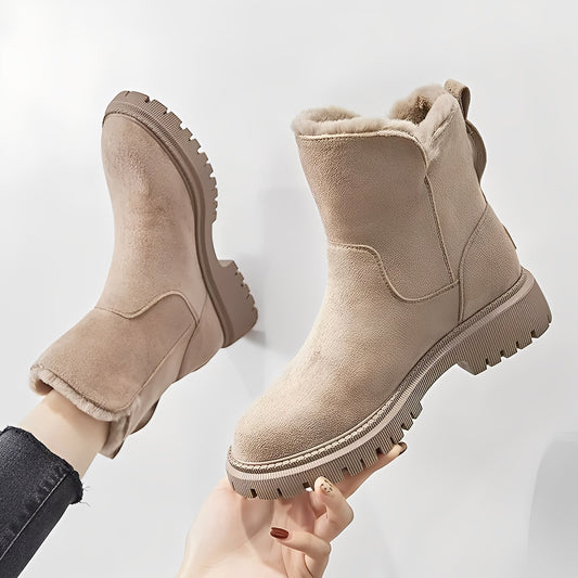 Raschelle - Stylische, leichte Damenstiefel mit Fleecefutter