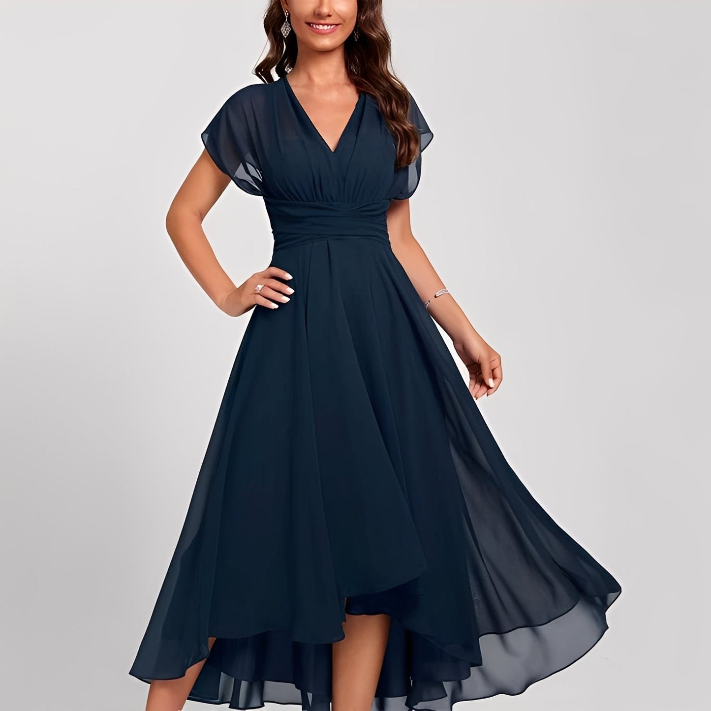 Bethel - Schickes, leichtes Damenkleid aus Chiffon