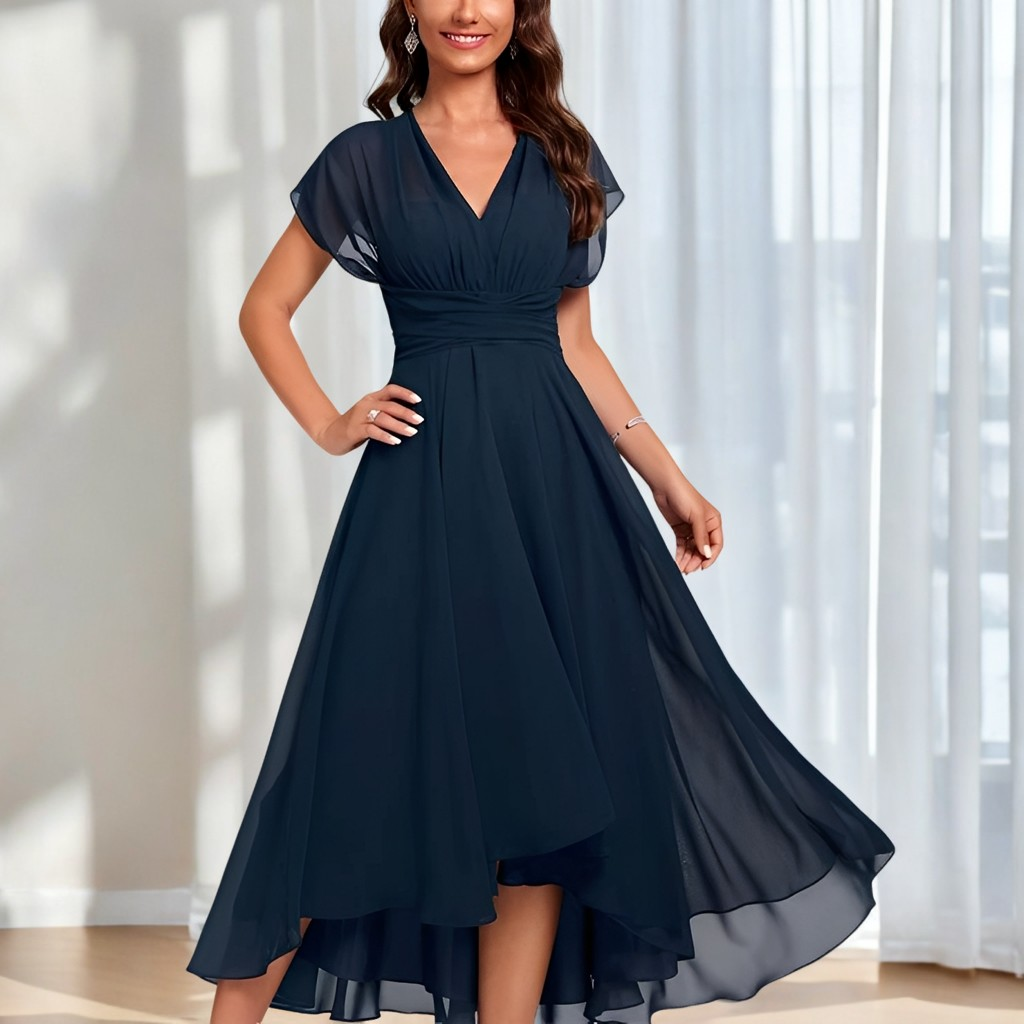 Bethel - Schickes, leichtes Damenkleid aus Chiffon