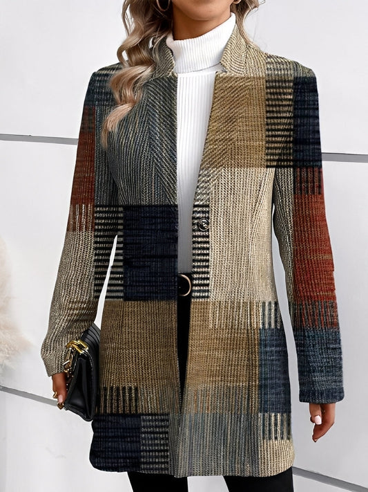 Tiffany - Schicker, formeller langer Damenblazer