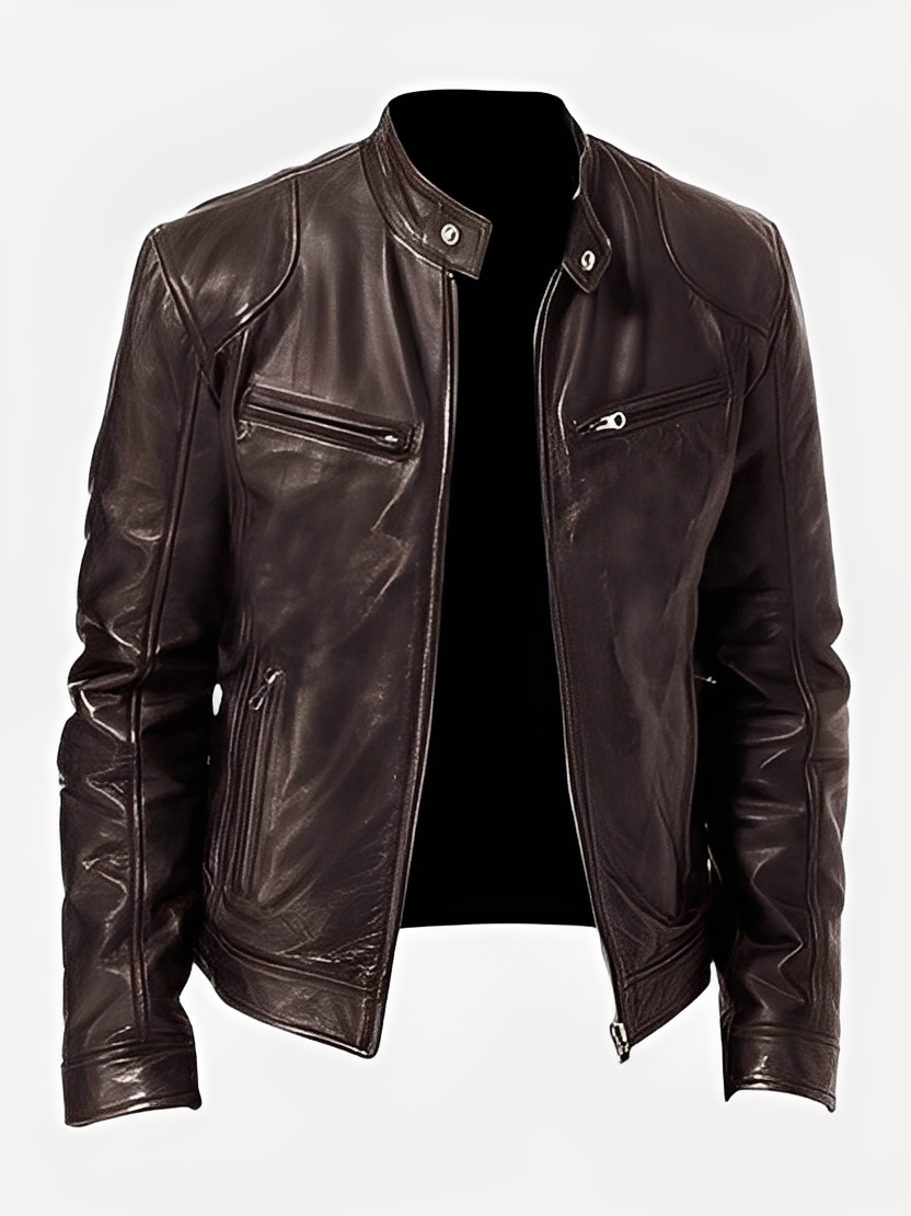 Clifford - Zeitlose und vielseitige Herren-Lederjacke