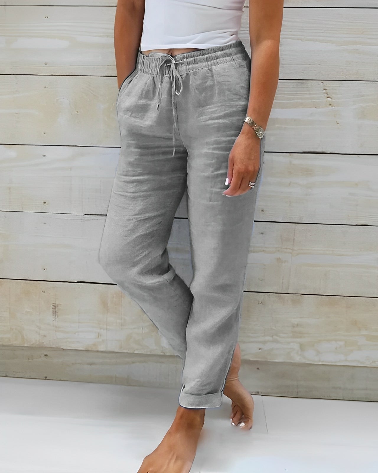 Mira – Casualhose mit Kordelzug