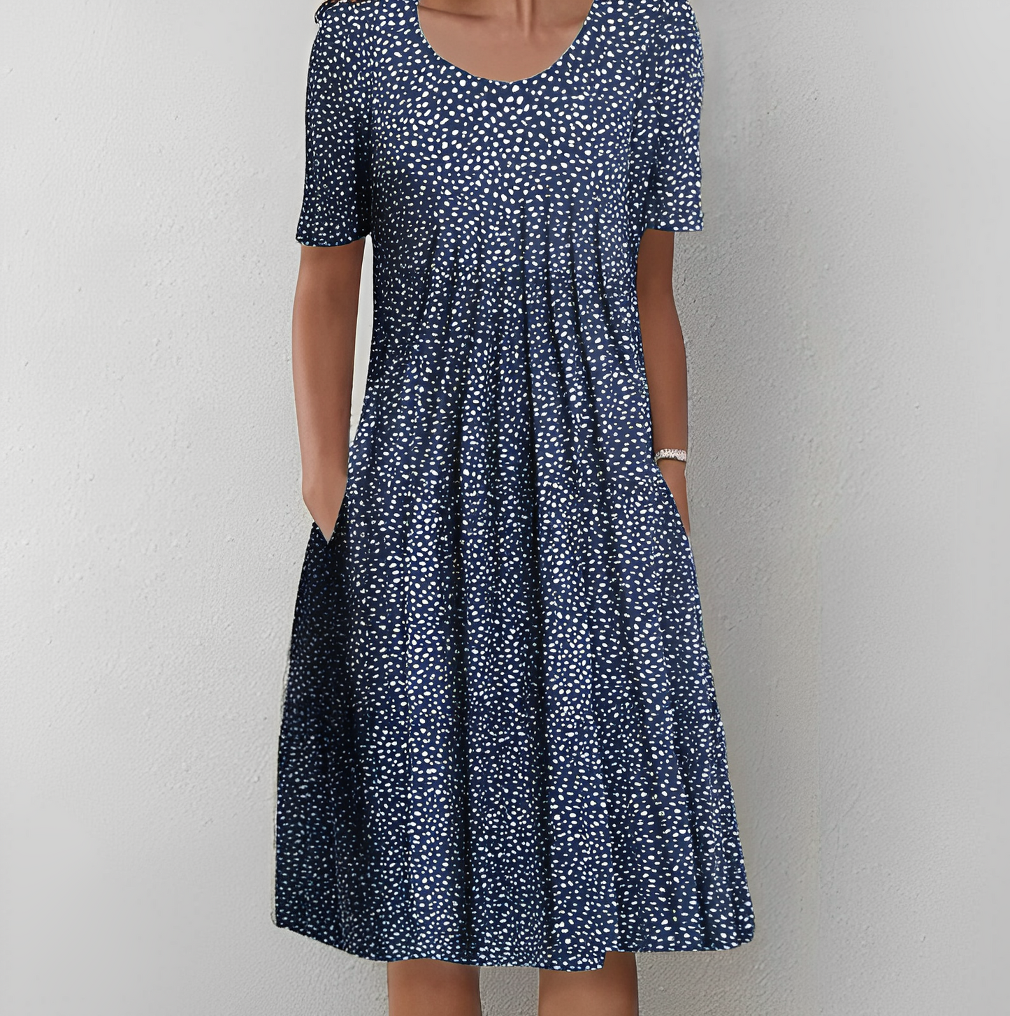 Jasmin – Designtes Sommer-Midikleid