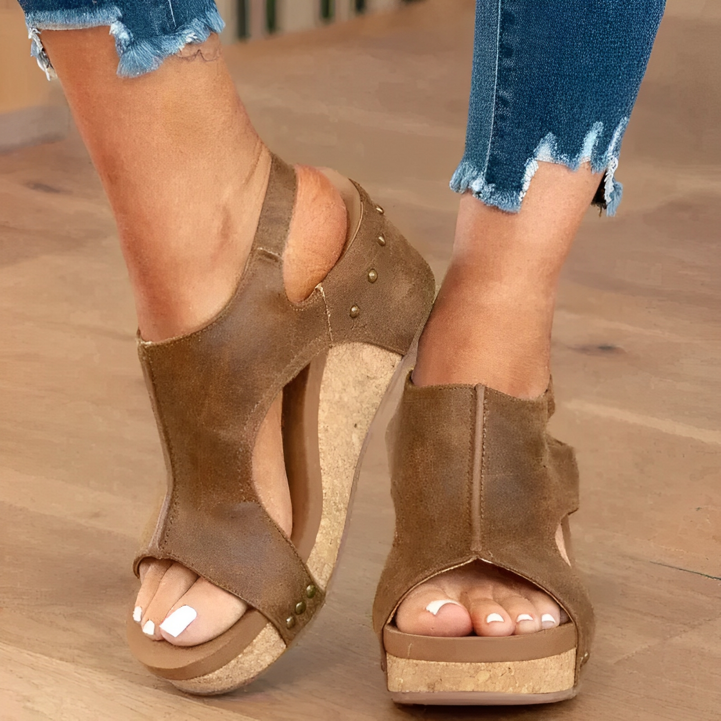 Marlene – Orthopädische Ledersandale
