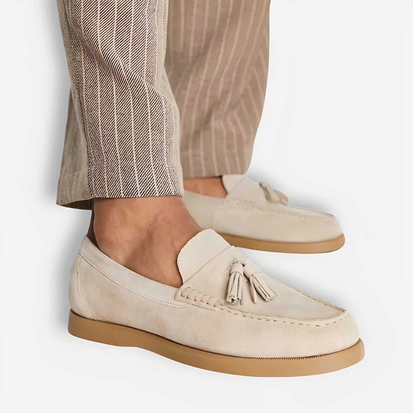 Dixon - Bequeme Herrenschuhe mit Troddeln